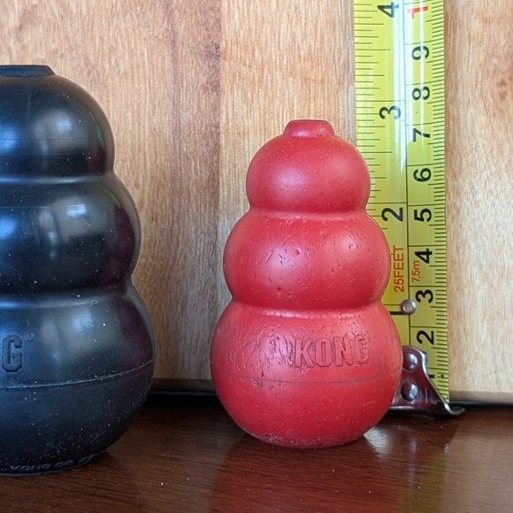 Kong Trio Dog Toy Set - Red and Black - Picture 2 of 4